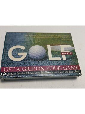 Golf Smarts Get a Grip on Your Game Golf Question and Answer Learning Card Game